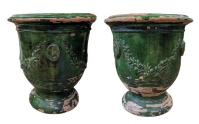 French Terra Cotta Garden Planters
