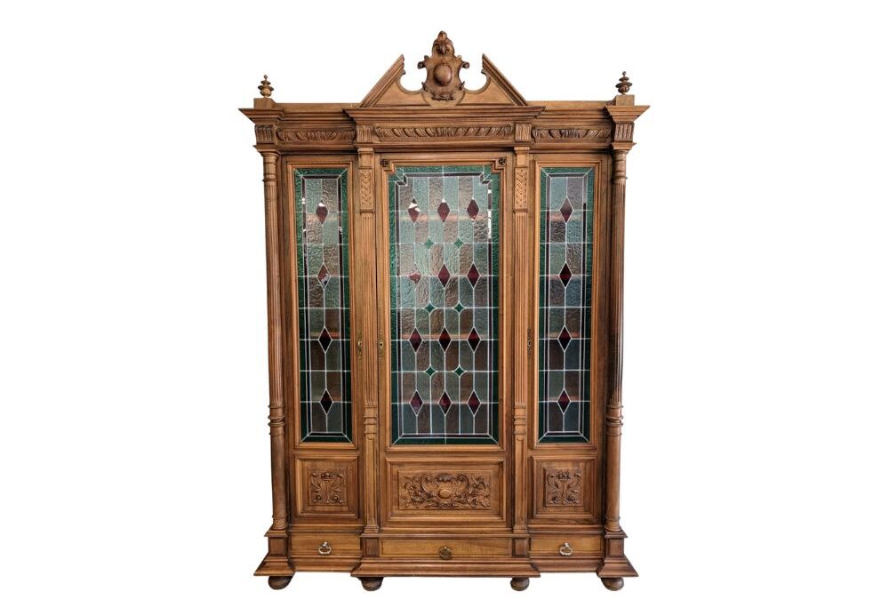 French Oak Bookcase