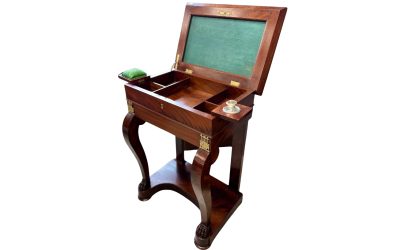 French Empire Period Sewing Table