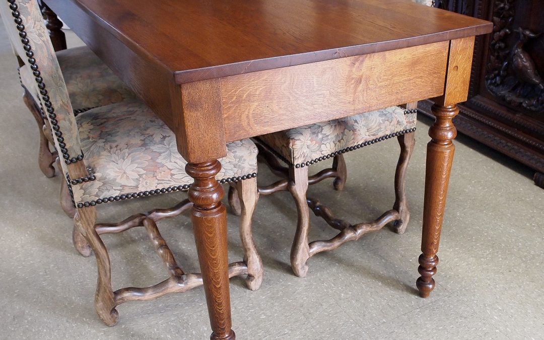 Country French Farmhouse Table From The Loire Valley