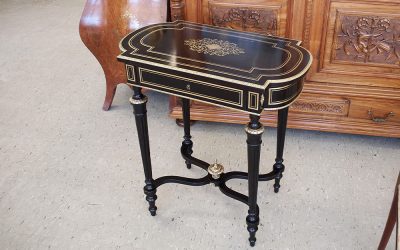 French Louis XVI Style Ladies Sewing Table